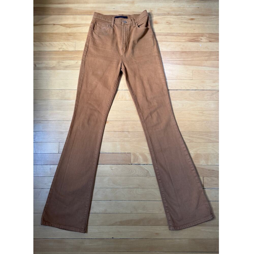 J Brand Runway High Rise Bootcut Jeans Size 25 Pollock Copper Wash  EUC